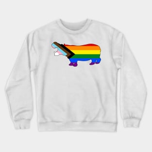 Progress Pride Hippo Crewneck Sweatshirt